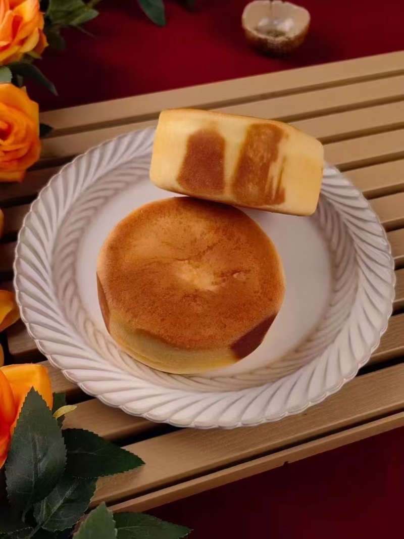 正宗胶东手工无水喜饼地方特色美食休闲零食
