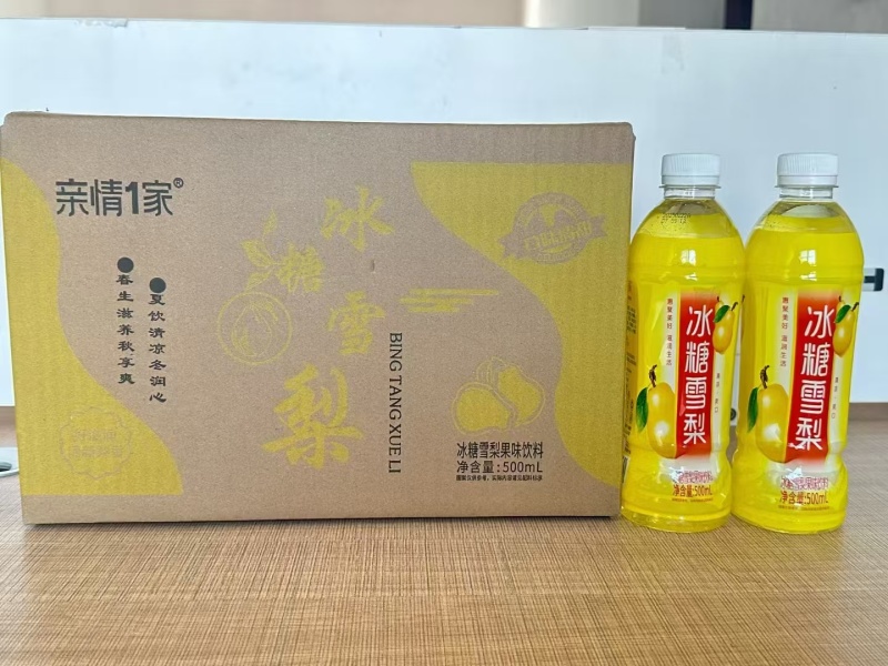 一升冰红茶，冰糖雪梨，茉莉蜜茶，塑包箱装两种规格