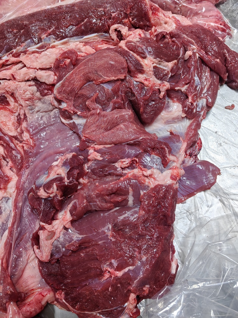 纯干大羊后腿肉16一斤一箱起发可定制包装