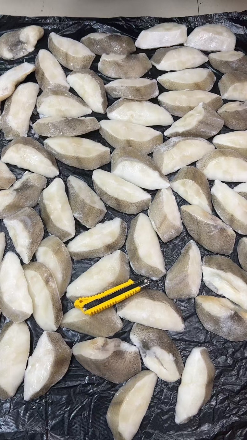 蝶鱼段比目鱼深海鱼去头去尾深海多宝鱼鸦片鱼身扒蝶鱼块鲽鱼