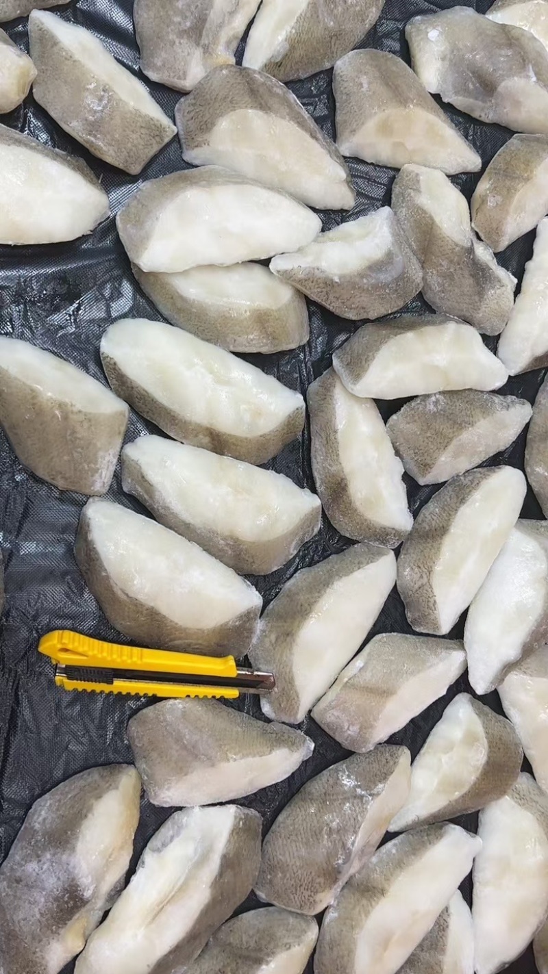 蝶鱼段比目鱼深海鱼去头去尾深海多宝鱼鸦片鱼身扒蝶鱼块鲽鱼