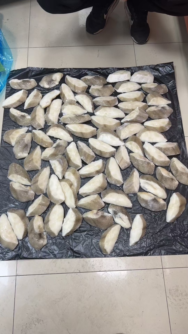 蝶鱼段比目鱼深海鱼去头去尾深海多宝鱼鸦片鱼身扒蝶鱼块鲽鱼