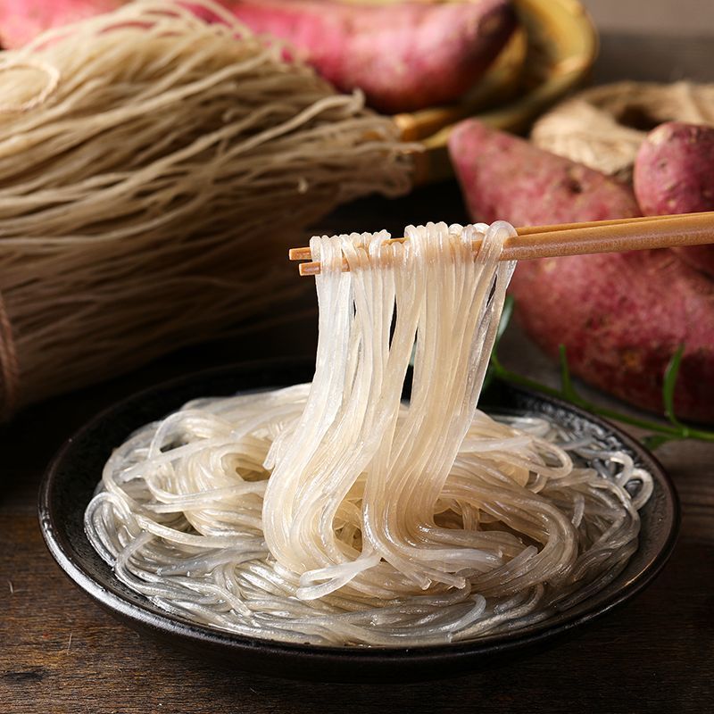 白色粉丝牛肉汤常用粉丝纯手工细粉丝40斤开店商用厂家