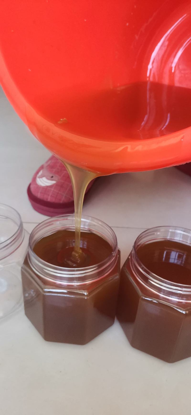 天然土蜂蜜4月13日割的新全封盖成熟蜜百花春蜜