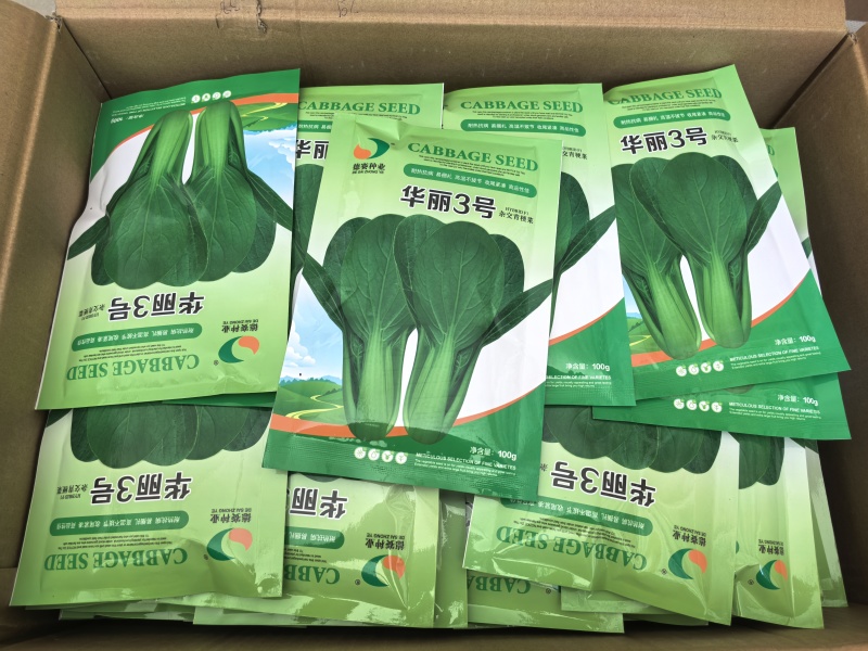 华丽3号青梗菜种子大叶片青菜绿梗耐热夏秋不拔节上海青菜种