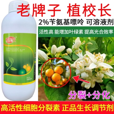 老牌子植校长2%苄氨基嘌呤活性高增加叶绿素提高光合作用