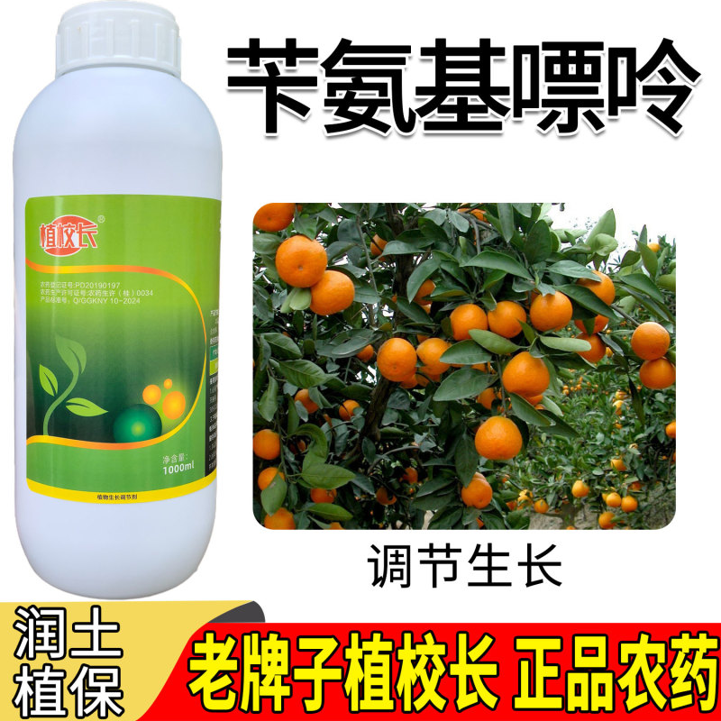 老牌子植校长2%苄氨基嘌呤活性高增加叶绿素提高光合作用