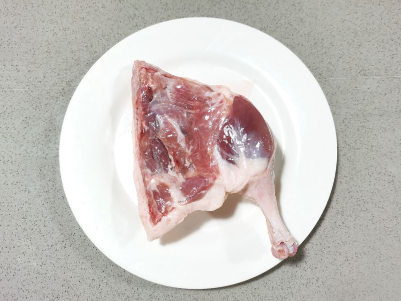 众客冰鲜鸭边腿冷冻纯干鸭腿鸭边腿肉整箱批发饭店卤味烧