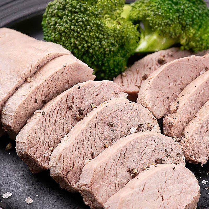 众客冰鲜鸭胸肉冷冻新鲜去皮商用健身鸭大胸批发宠物猫狗