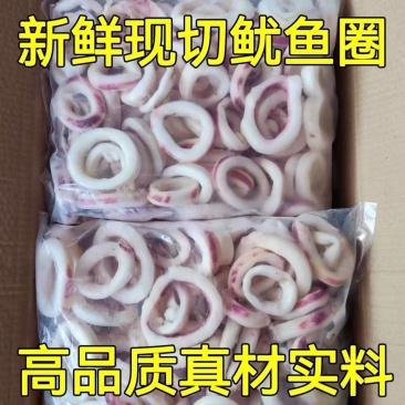 原汁鱿鱼圈鱿鱼圈干冻无冰品质如图原汁无泡水