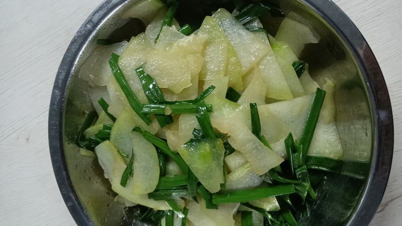 零农残留香芋味小冬瓜炒菜时满屋子的香芋味