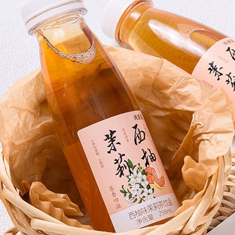 西柚茉莉0添加蔗糖0脂肪果茶