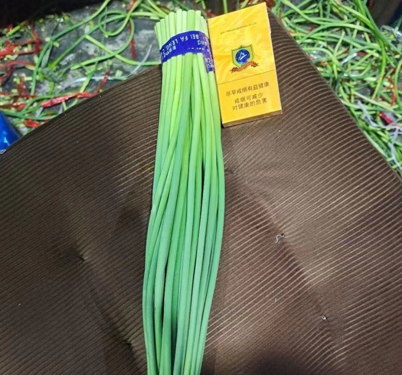 【推荐】山东白帽蒜薹供应市场商超一手货源保质保量