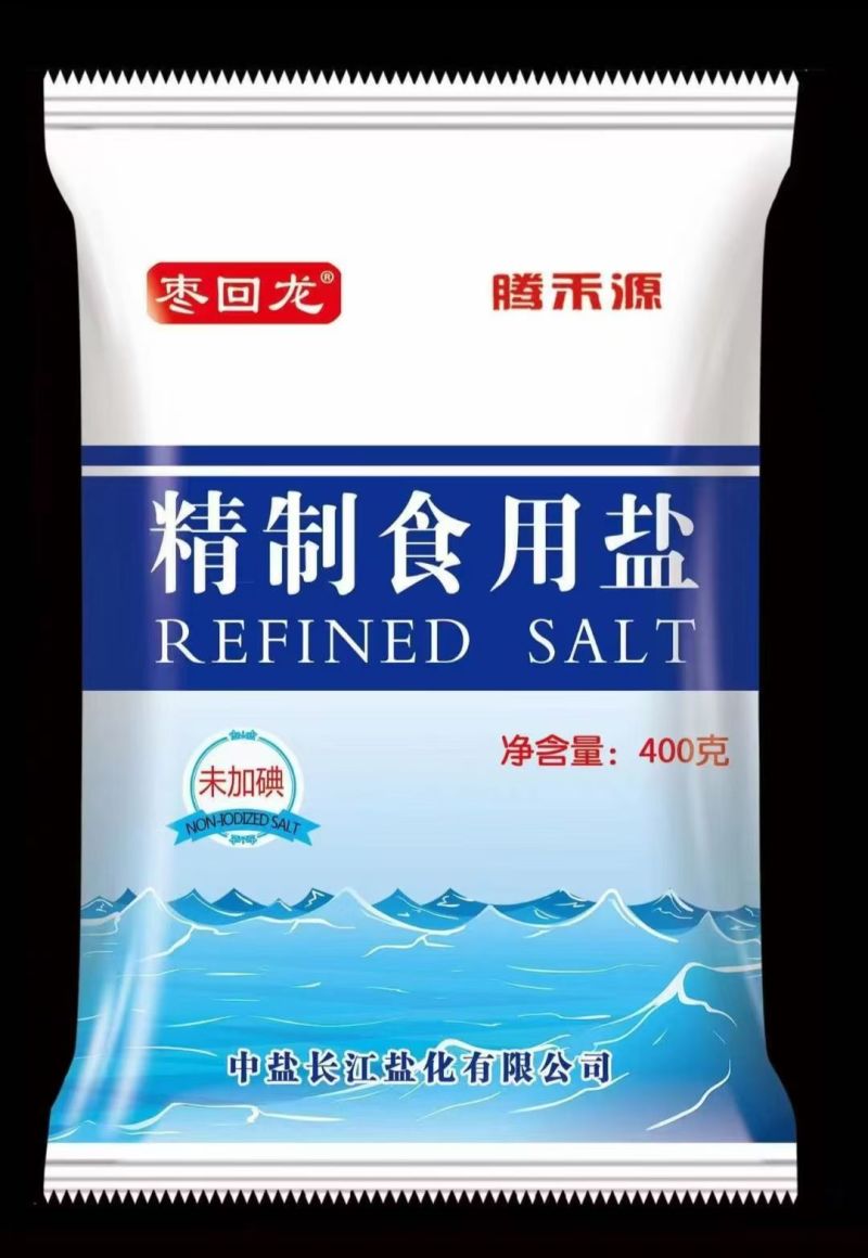 中盐长江生产枣回龙400g*50加碘/未加碘食用盐