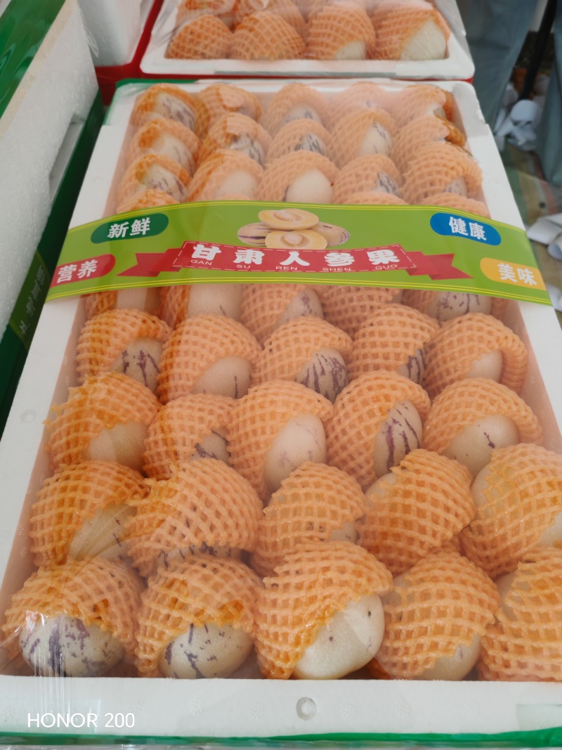 民勤县人参果花纹果打板货小花纹小白果大白果