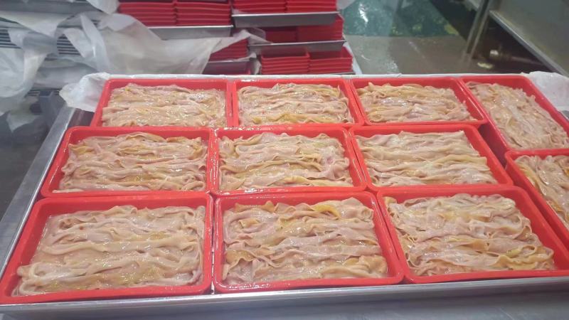 鸭肠精品生熟鸭肠工厂发货货源充足质量保证物流冷链运输