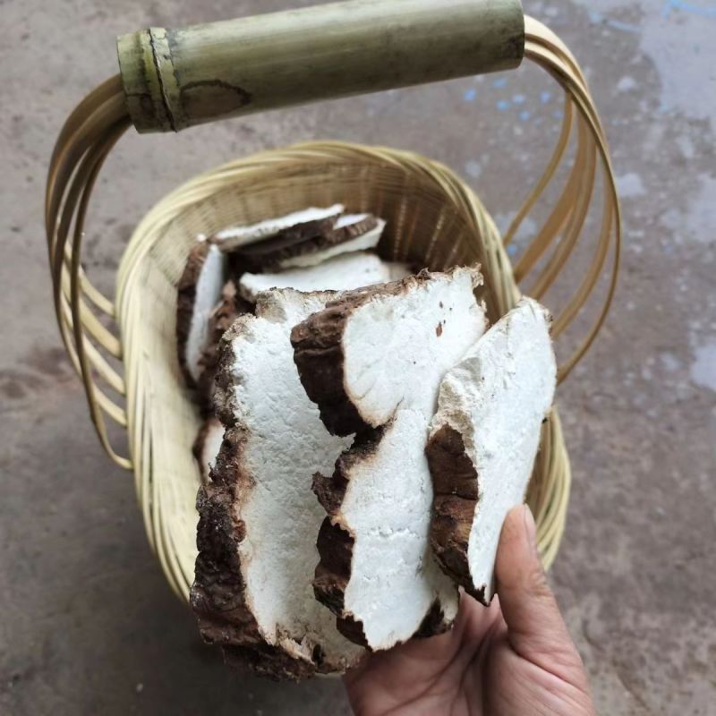 白茯苓原只手工切片干货无硫