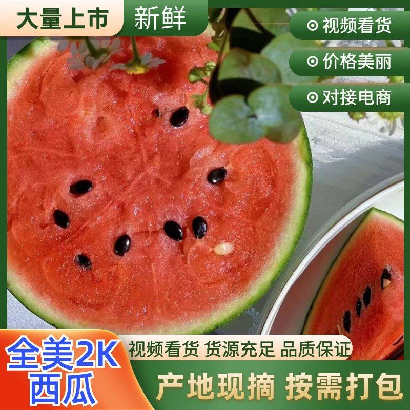 潍坊红玉西瓜，全美2k西瓜，大量现货供应各种西瓜品种