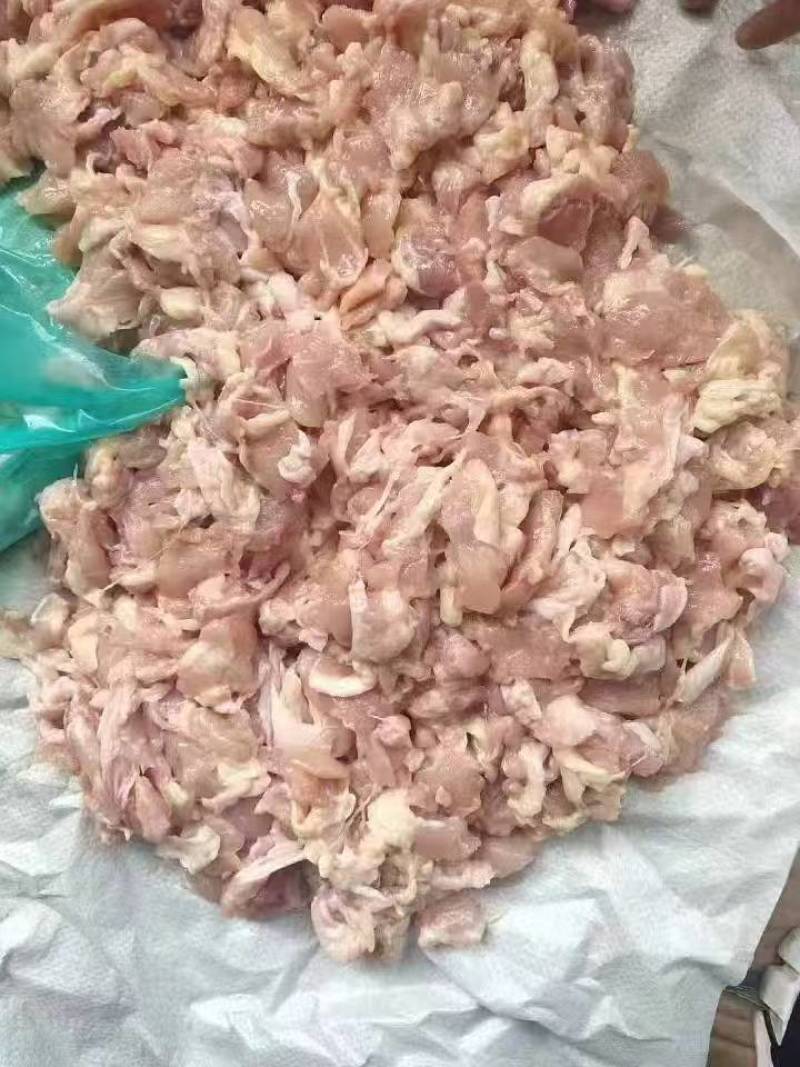圣农鸡腿碎肉带皮学校餐厅食堂爆品香肠原料商用冷冻鸡碎