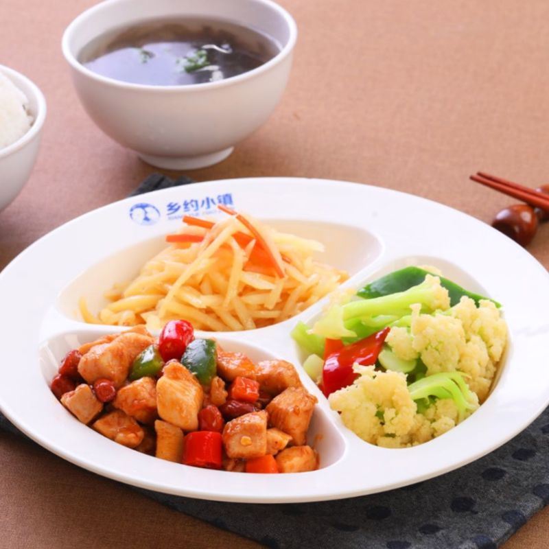 圣农冰鲜鸡胸肉丁宫保鸡丁鸡肉丁3-7g单块免解冻