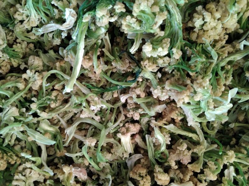 花菜干新货花菜干花椰菜干货菜类食材大全火锅商用干花菜脱