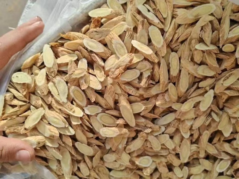 黄芪片地摊电商批发产地货源手工挑选无熏硫黄芪干片干黄芪