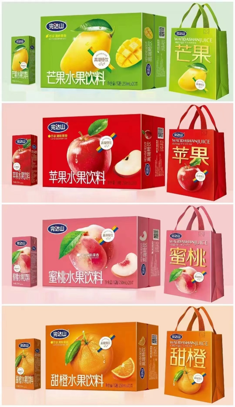 工厂直发，完达山砖包果汁，现货批发，欢迎来电咨询