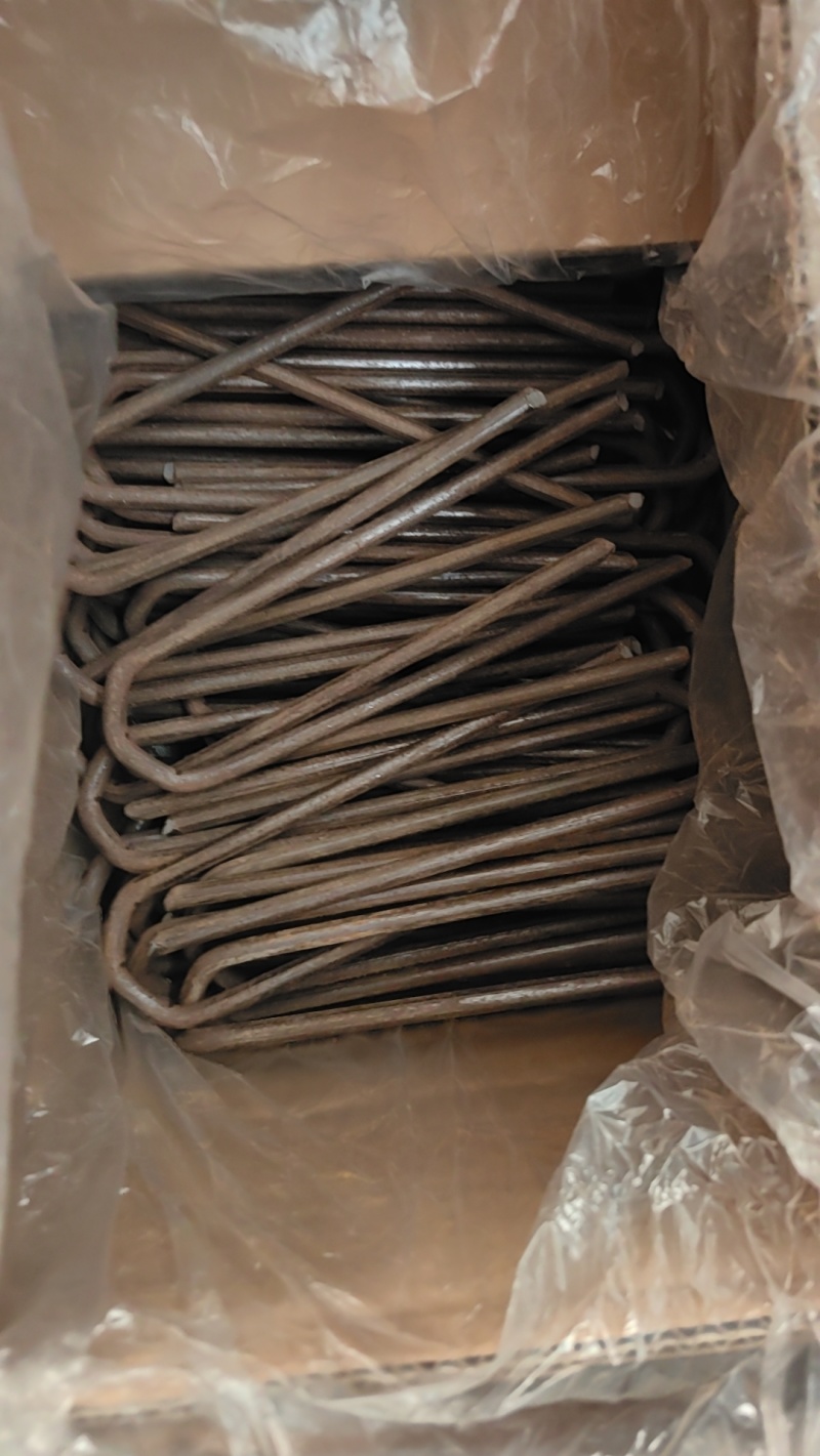 三维网防草布地钉地插园艺地钉土工格栅地钉