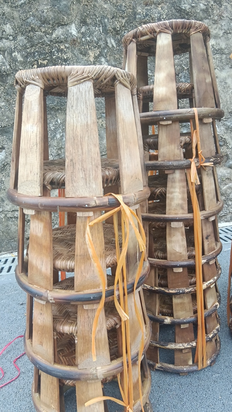 中越竹椅子！中越北部山区货品！纯手工编织！