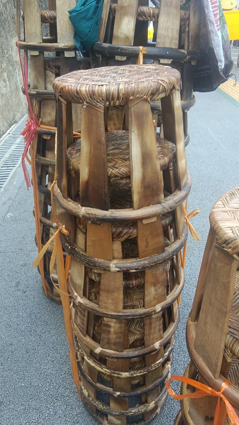 中越竹椅子！中越北部山区货品！纯手工编织！
