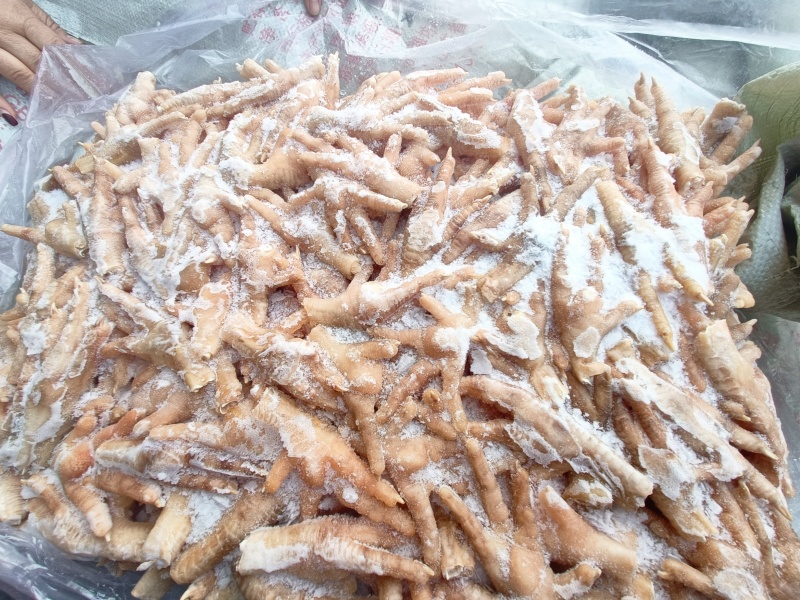 二级熟凤爪破损瘀血加工厂专用价格美丽鸡爪