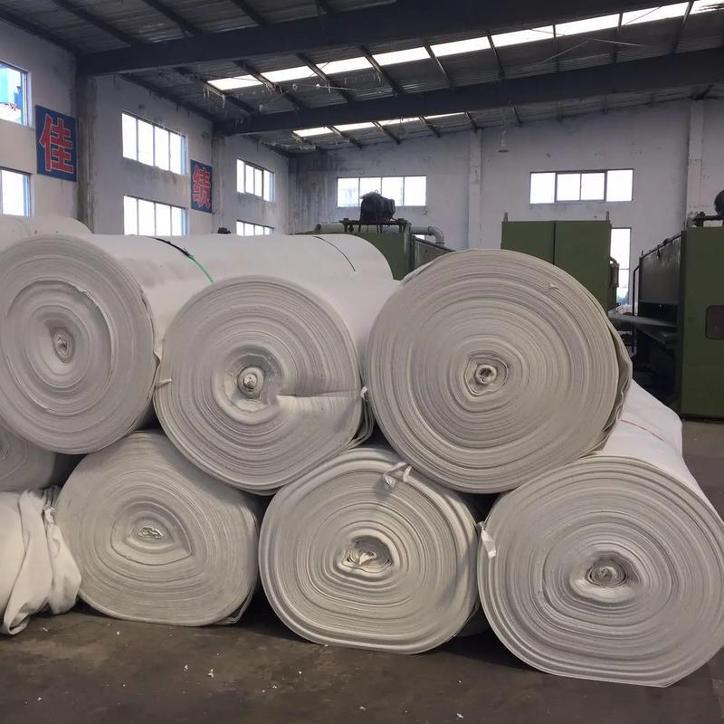 白色土工布工程布桥梁公路混泥土养护大棚保温加厚白色防水布