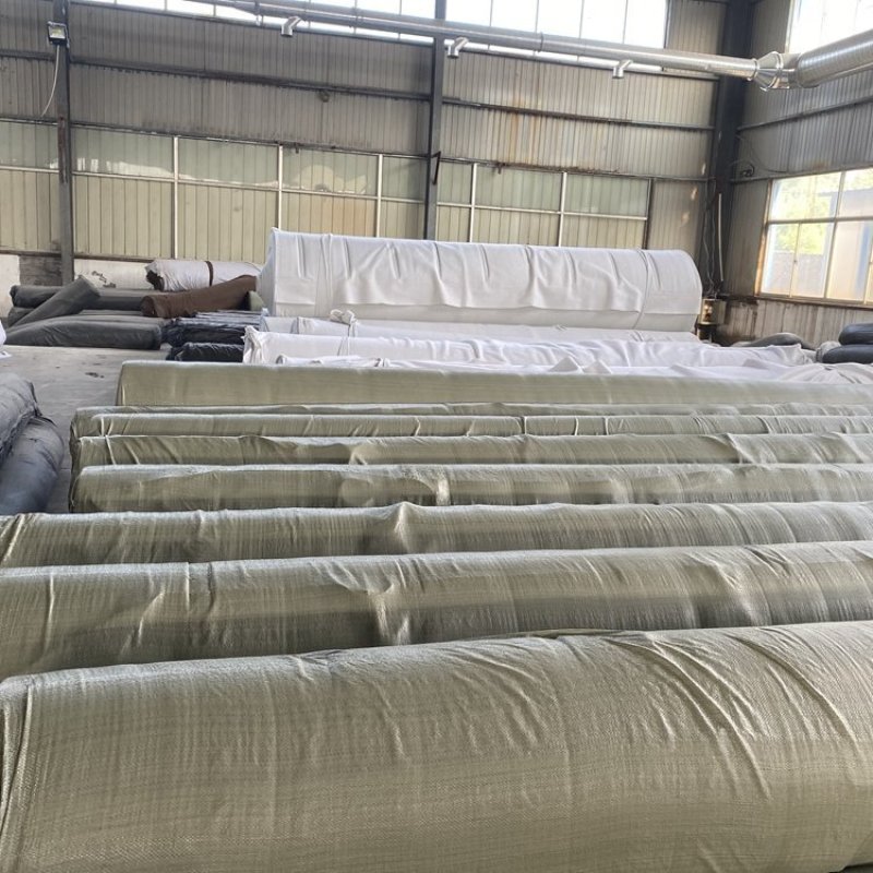 白色土工布工程布桥梁公路混泥土养护大棚保温加厚白色防水布