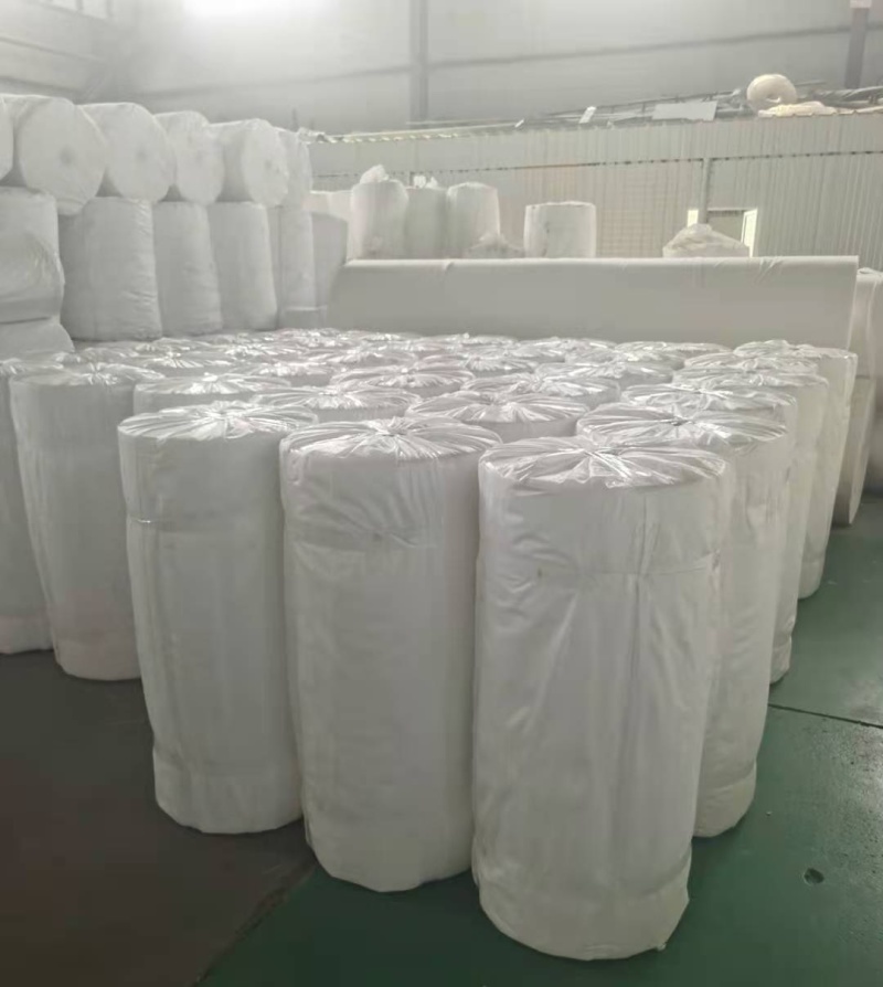 土工布工程白色渗水保湿桥梁大棚水泥保温公路养护混凝土毛毡