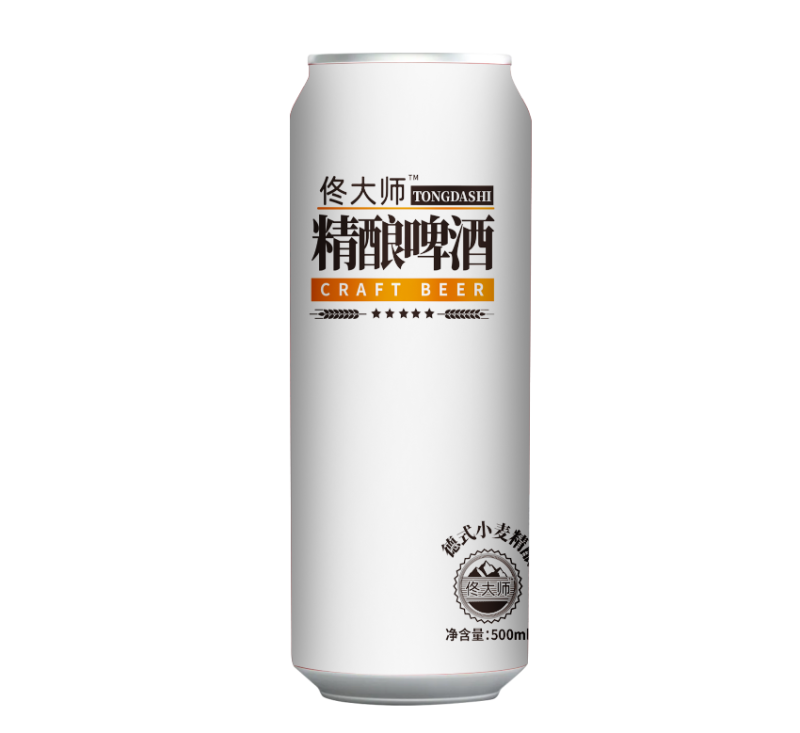 黑啤酒一升罐装黑啤酒。全麦芽发酵精酿啤酒。