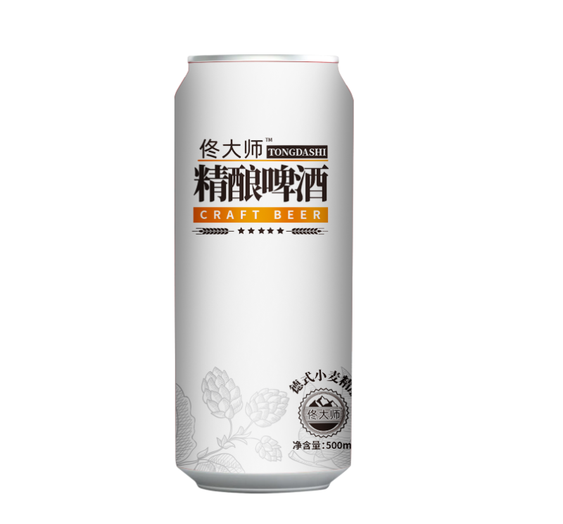 白啤酒，全麦芽发酵精酿啤酒。混浊型。不勾兑酒。