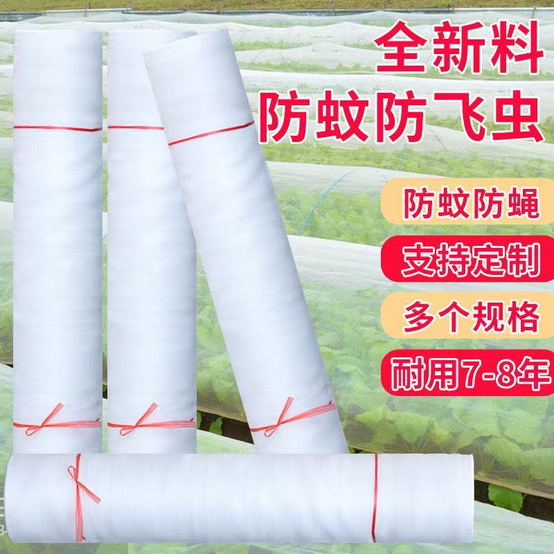 防虫网加密网孔有效防虫透光性好抗老化支持多规格定制