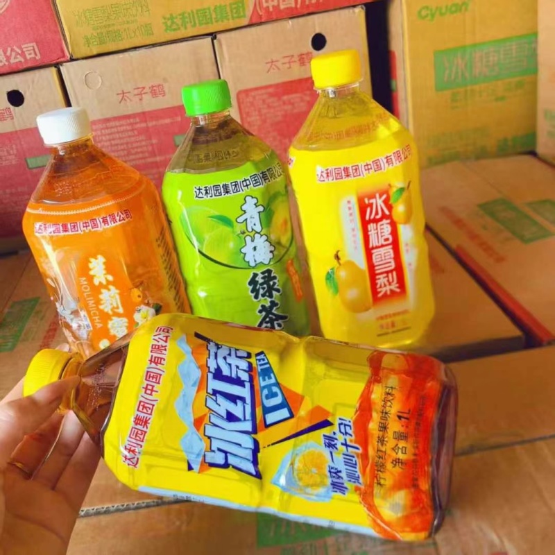 达利园冰红茶冰糖雪梨青梅绿茶茉莉蜜茶