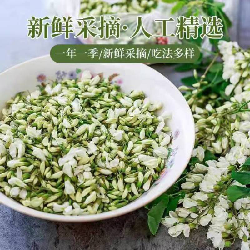 2026新鲜洋槐花酒店团购电商一件代发