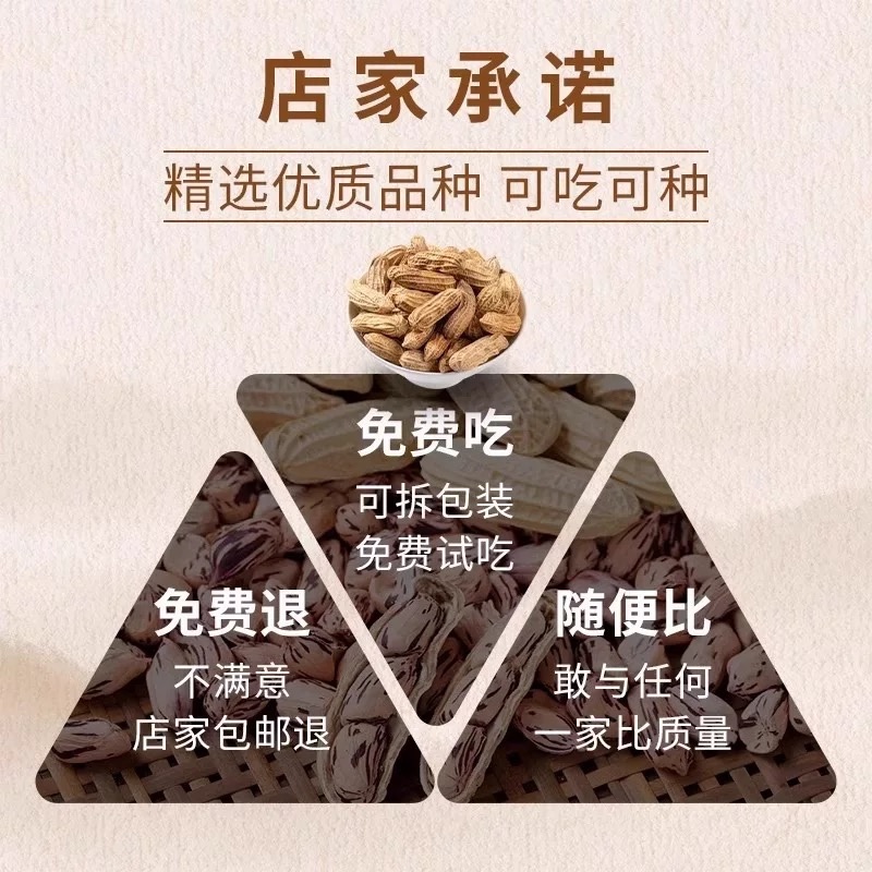 七彩花生炒熟花生大货批发