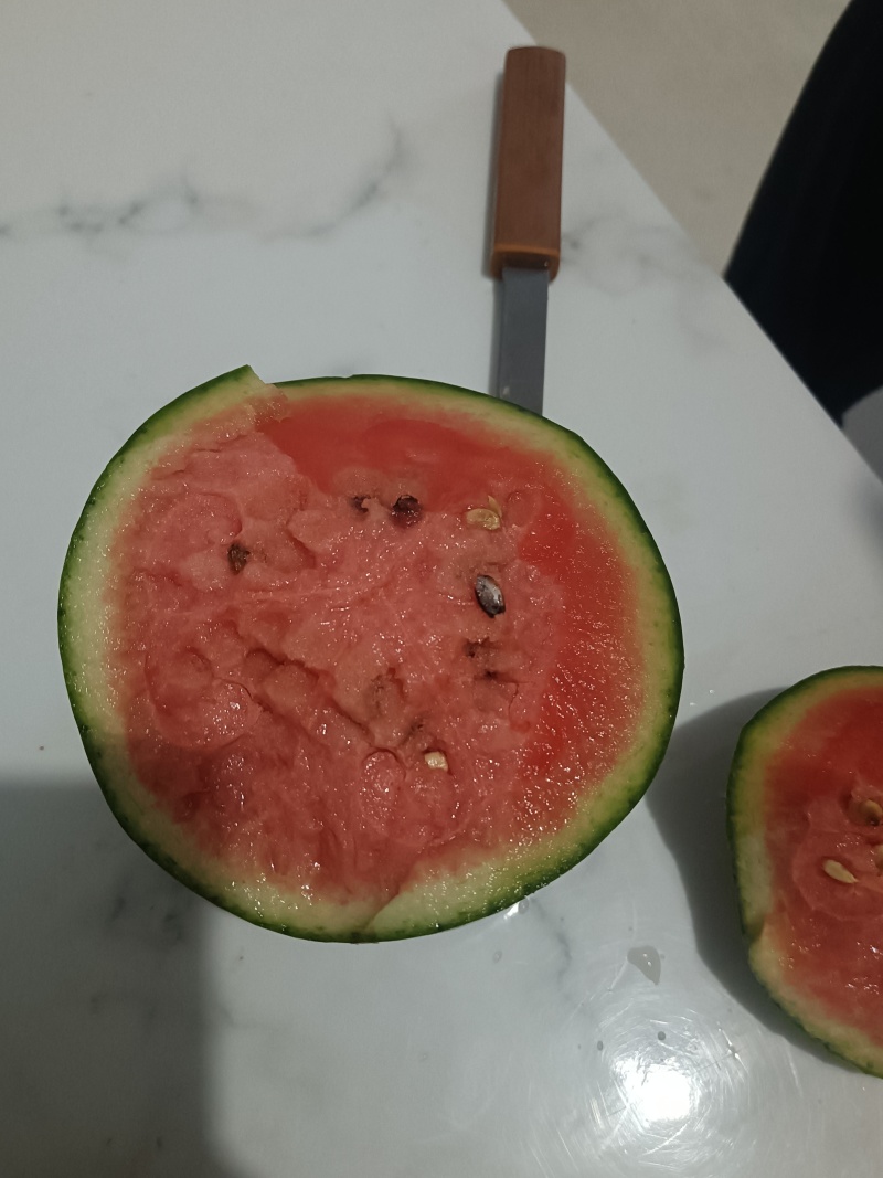 珍珠红手掰小西瓜品质高包熟度质量如图片