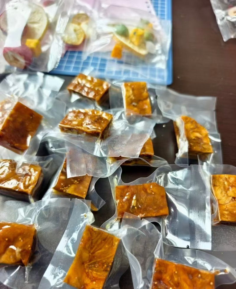无花果夹核桃派口味齐全独立包装无花果派厂家直供商超