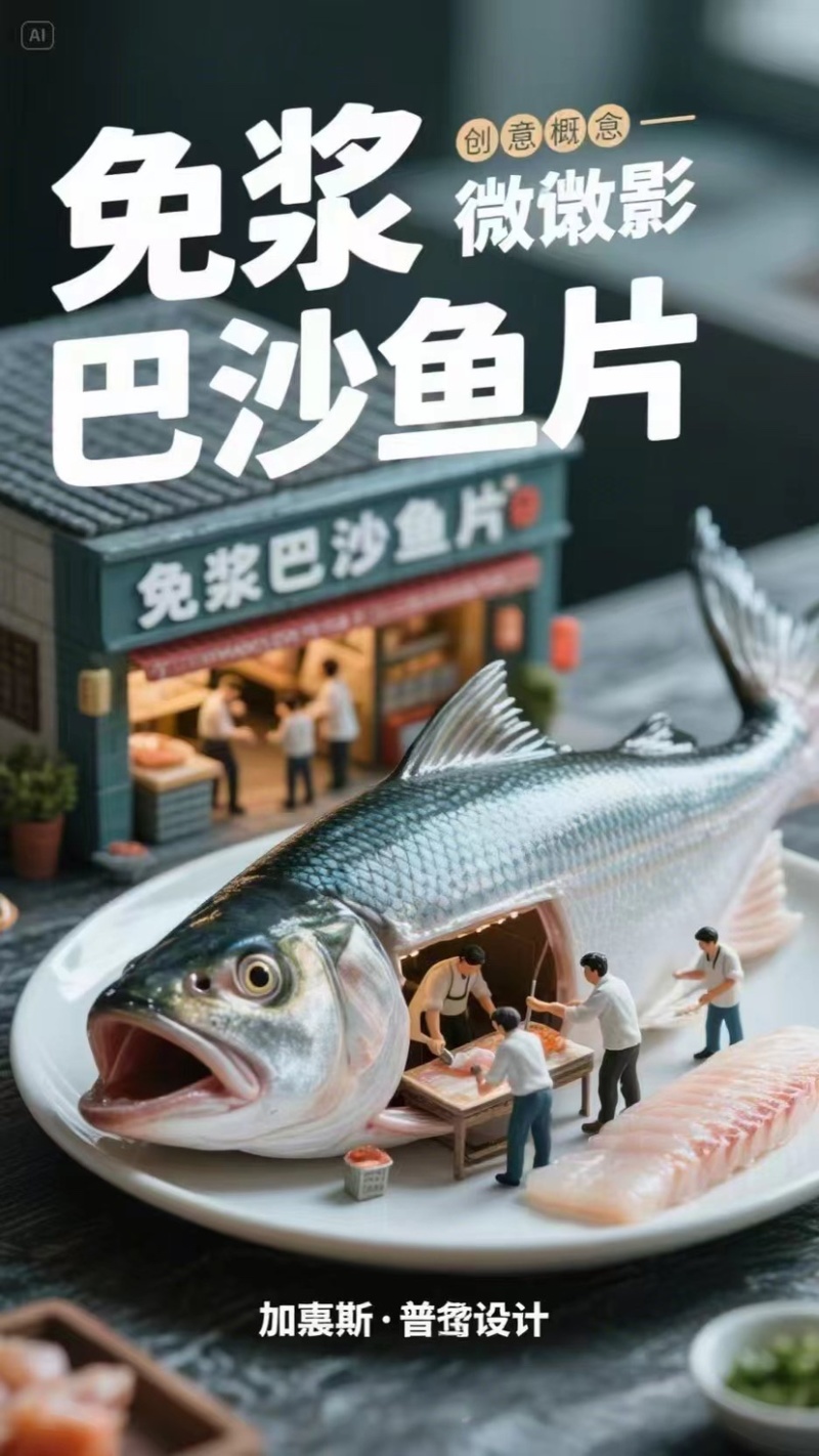 黄金鱼排，可根据客户不同口味定制