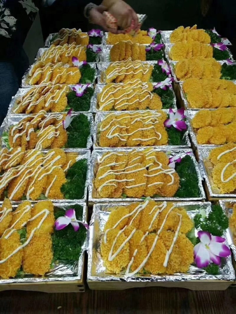 黄金鱼排，可根据客户不同口味定制