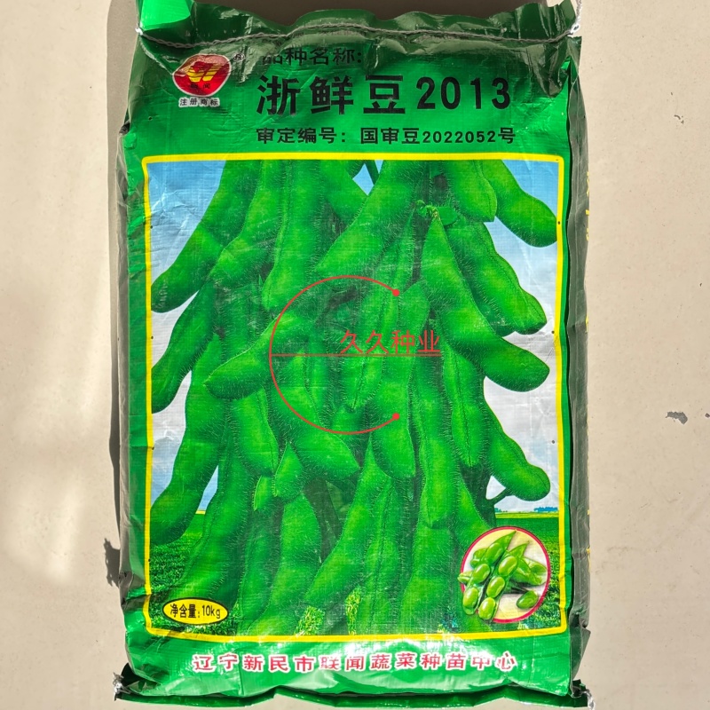 浙鲜豆2013毛豆种子早熟高产青皮黄豆种子大荚菜毛豆种籽