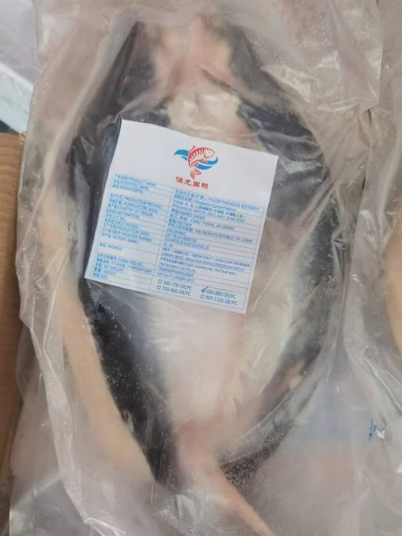 开背巴沙鱼，湄公鱼批发