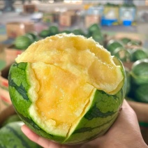 盐城特小凤西瓜保质保量黄瓤皮薄甜度高欢迎采购