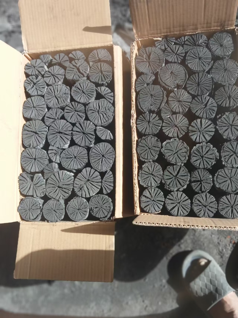 烧烤烤肉菊花白炭木炭烧烤碳全国供应可视频看货