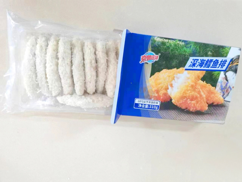 深海鳕鱼排油炸小吃半成品炸鸡店同款鳕鱼排商用