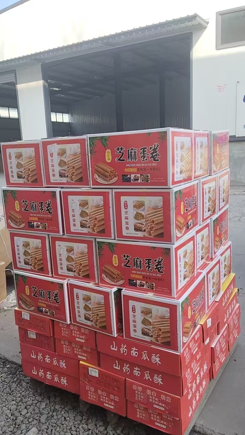 纯手工芝麻蛋卷，量大从优